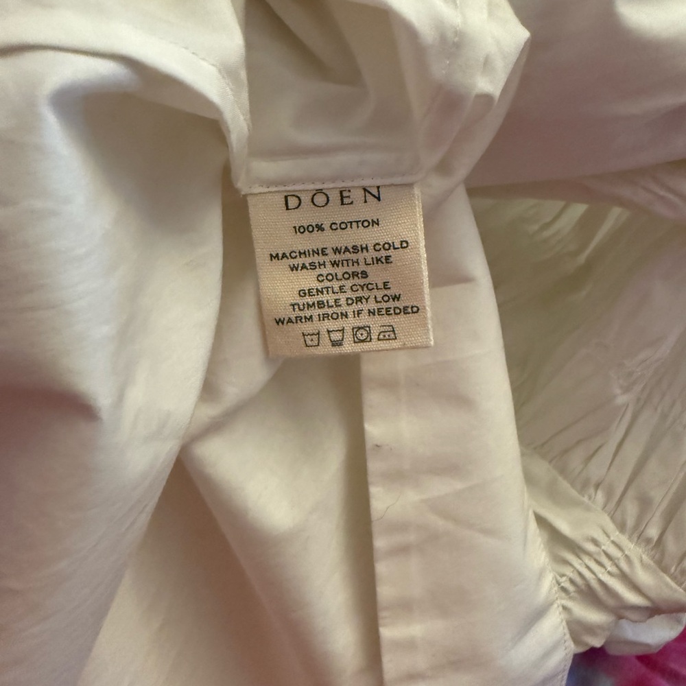 Doen Katherina Shirred Cotton-Voile Midi Dress - Picture 10 of 12